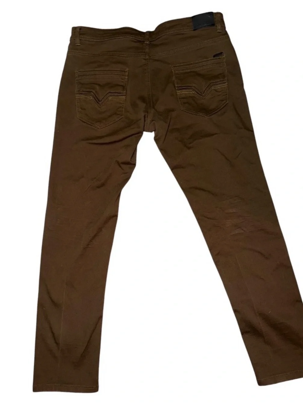 Men's Brown Slim Fit Jeans